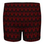 Marvel Spiderman Logo Pattern Black Red Men's Underwear