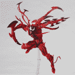 Marvel Supervillain Carnage Movable Joint Figure