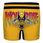 Marvel Wolverine Comic Logo Art Amazing Men's Boxer Briefs