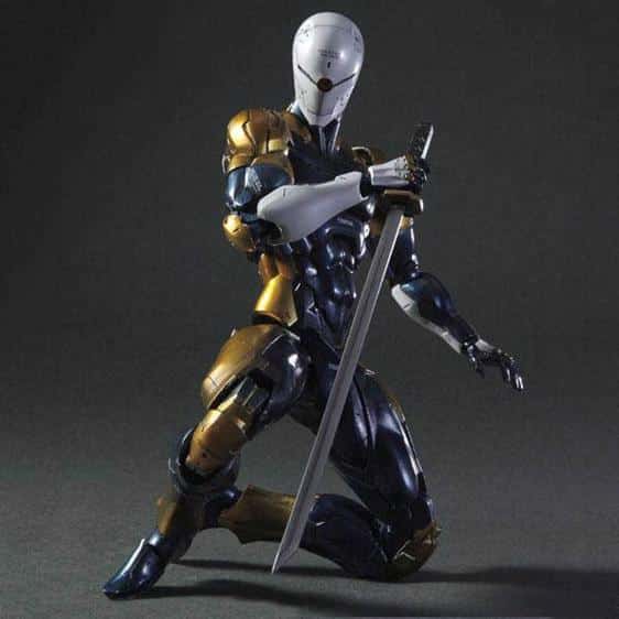 Metal Gear Solid Gray Fox Cyborg Ninja Action Figure