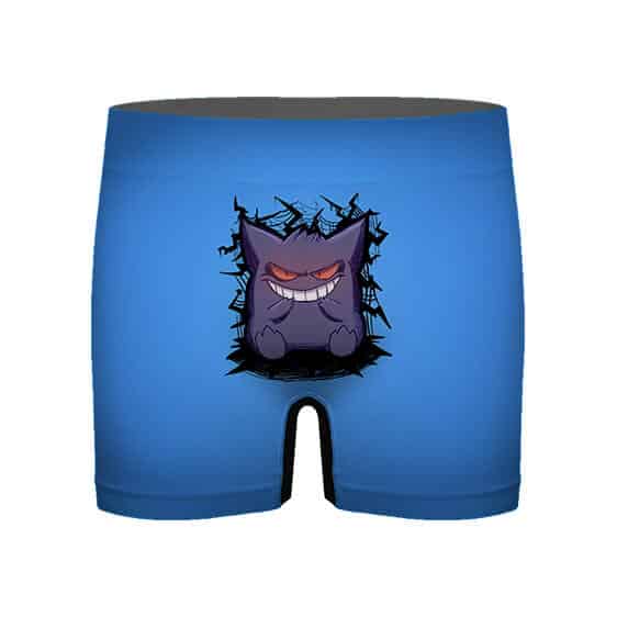 Mischievous Cute Gengar Shadow Pokemon Men's Underwear