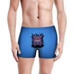 Mischievous Cute Gengar Shadow Pokemon Men's Underwear