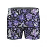 Rare Ghost Type Pokemon Pattern Purple Men's Underwear