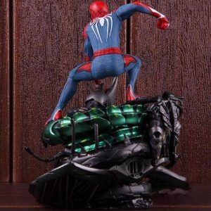 Spider-Man Defeated Scorpion Game Villain Static Figure