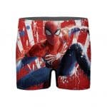 Spider-Man Playstation Game Drip Art Men's Boxer Briefs