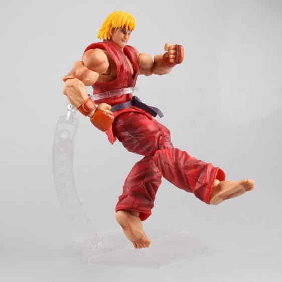 Street Fighter Ken Masters Karate Martial Arts Action Toy