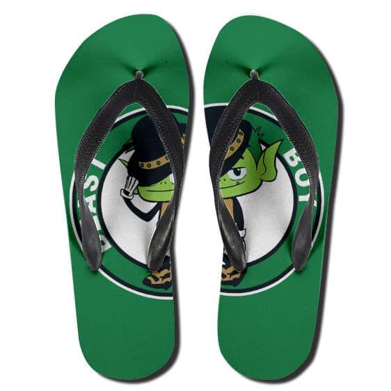 Teen Titans Go! Beast Boy Awesome Green Thong Sandals