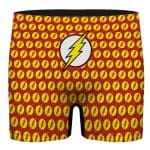The Flash Symbol Pattern Awesome Men's Boxer Briefs