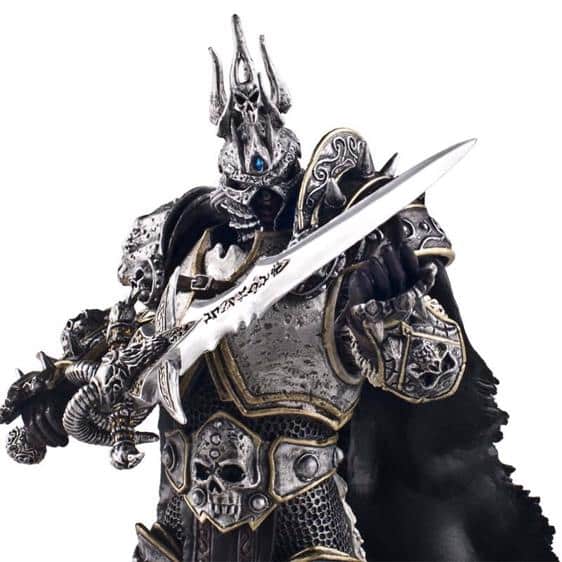 World of Warcraft Arthas Menethil Statue Model Figure
