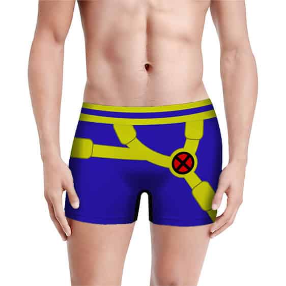 X-Men Cyclops Uniform Style Awesome Men's Underwear