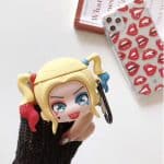 Adorable Suicide Squad Chibi Harley Quinn AirPods Case