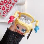 Adorable Suicide Squad Chibi Harley Quinn AirPods Case