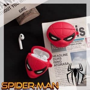Amazing Spider-Man Red Marvel Silicone AirPods Case