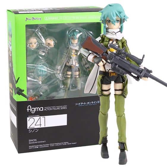 Asada Shino Hecate Sword Art Online Movable Toy Figure
