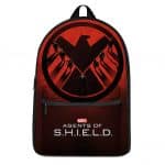 Marvel Agents of S.H.I.E.L.D. Members Cool Red Backpack