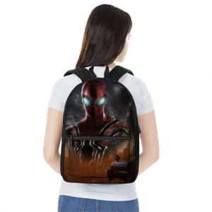 Badass Spider-Man Iron Spider Suit Artwork Backpack Bag
