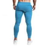 Captain America Figure and Logo Art Sky Blue Jogger Pants