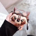Cute Rocket Raccoon Guardians of the Galaxy AirPods Pro Case