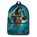DC Comics Aquaman Movie Poster Design Stylish Backpack