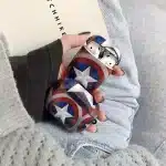 First Avenger Captain America Shield Logo AirPods Case