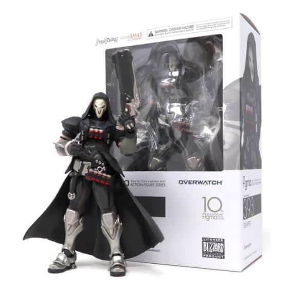 Gabriel Reyes Grim Reaper Overwatch Movable Action Toy