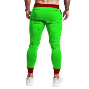 Harley Quinn and Joker Mad Love Neon Green Sweatpants