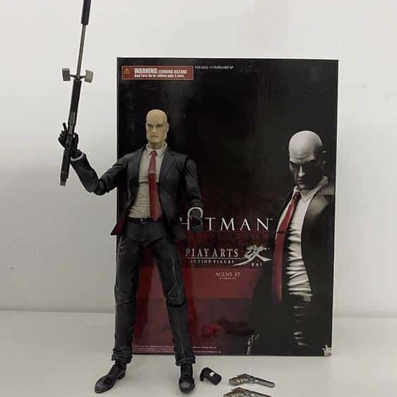 Hitman Absolution Agent 47 Collectible Action Figure