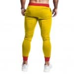 Logan Howlett Top Secret Wolverine Yellow Jogger Pants