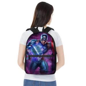 Marvel Captain America Heroic Pose Dope Backpack Bag