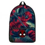 Marvel Comics Epic Deadpool Sword Play Backpack Bag