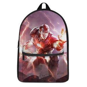 Marvel Comics Iron Man Repulsor Unique Backpack Bag