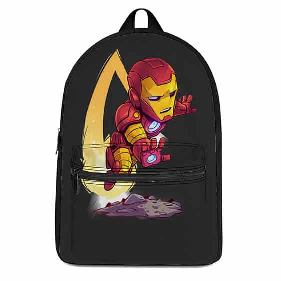 MINISO Disney Marvel Spiderman Iron Man Marvel 3-9 Years Old Schoolbag Male  Waterproof Breathable Children's Student Backpack