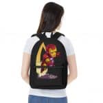 Marvel Comics Tony Stark Iron Man Chibi Art Knapsack Bag