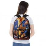 Marvel Fantastic 4 Classic Comic Style Design Knapsack Bag