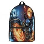Marvel Ghost Rider vs Angel Rider Badass Artwork Backpack