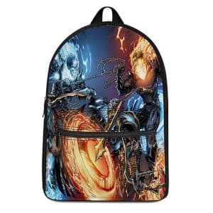 Marvel Ghost Rider vs Angel Rider Badass Artwork Backpack