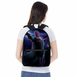 Marvel Hero Vision Time Travel Design Art Awesome Backpack