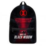 Marvel Studios Agent Romanoff Black Widow Red Logo Knapsack