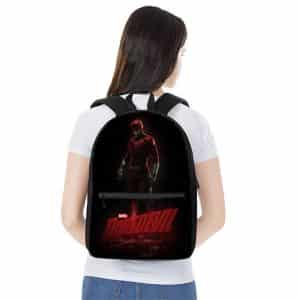 Marvel Superheroes Daredevil Heroic Pose Stylish Backpack