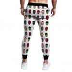 Marvel Superheroes Head Icon Design Jogger Sweatpants