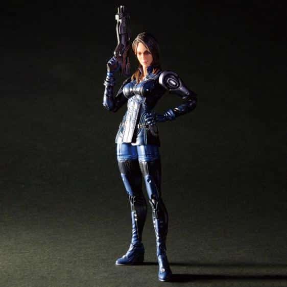 Mass Effect Ashley Williams Gunnery Chief Action Figure Toy