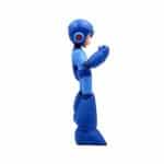 Mega Man Blue Metal Hero Statue Collectible Figure