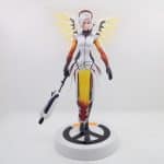 Overwatch Mercy Healing Support Hero Statue Toy Figure