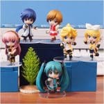Project Diva Chibi Miku Rin Len Luka Kaito & Meiko Toy Set