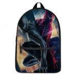 Red & Black Spiderman Two Sides Artwork Cool Knapsack