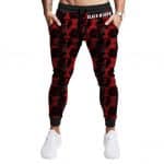Stunning Black Widow Symbol Design Marvel Sweatpants