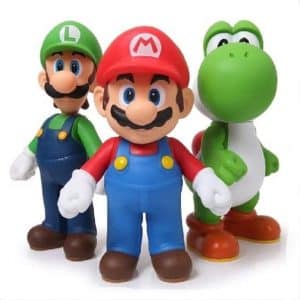 Super Mario Luigi and Yoshi Set Static Collectible Toy