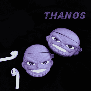 Titan Genocidal Warlord Thanos Purple AirPods Cover