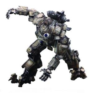 Titanfall Atlas Titan with Pilot Action Model Figure