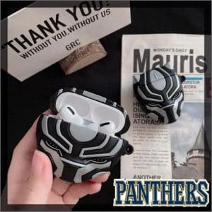 Wakanda Protector Black Panther Mask AirPods Pro Cover